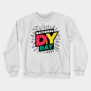 National DIY Day – April Crewneck Sweatshirt